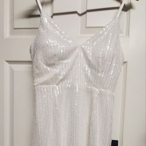White mini dress lulus